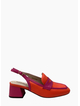 Bresley Peony-S Slingback Heel Flame/Fuxia