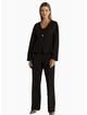 Fate + Becker PIA PONTE JACKET-BLACK