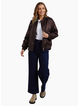 Foxwood FOXWOOD LUCY BOMBER-COFFEE BEAN