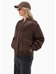 Foxwood FOXWOOD LUCY BOMBER-COFFEE BEAN