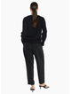 SASS LO TAPERED CARGO-BLACK