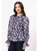 Seeking Lola Bonita Top - Navy Wish