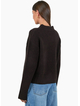 Stories Be Told Forage Chocolate Mock Neck LS Jumper