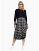 X Lab Overcast dress Black