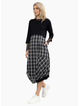 X Lab Overcast dress Black