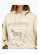All About Eve Southampton Box Hoodie - Vanilla