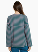 Betty Basics Vienna Tee - Green/Pink/White Stripe