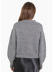 Among The Brave Mirage Grey Marle Crewneck Cardigan