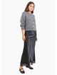 Among The Brave Mirage Grey Marle Crewneck Cardigan