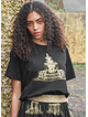 COOP Fountain Of Sparkle T-Shirt - Black/Gold