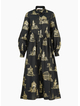 COOP LOOM WITH A VIEW Dress - Black/Gold