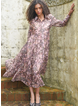 COOP Sun And The Swoon Dress - Pink/Grey