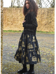 COOP Toile You Believe It? Skirt - Black/Gold