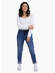 Elm MELODY JOGGER DENIM-DARK BLUE