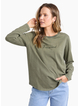 Foxwood SIGNATURE LONG SLEEVE TEE-KHAKI