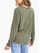 Foxwood SIGNATURE LONG SLEEVE TEE-KHAKI