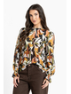 Leila + Luca  New York Top - Olive Mystique