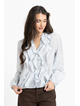 Seeking Lola Once Upon Blouse - Ice