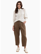 MOSS Bailey Barrel Jean - Brown Wash