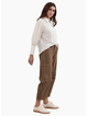 MOSS Bailey Barrel Jean - Brown Wash