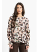 Seeking Lola Vienna Blouse - Blush Poppy
