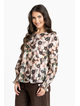 Seeking Lola Vienna Blouse - Blush Poppy