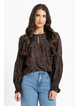 Seeking Lola Vienna Blouse - Olive Grove