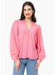 Seeking Lola SYLVIE TOP PEONY PINK