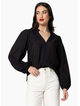 Seeking Lola sylvie top black