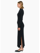 Staple the Label Alexi Assym Detail Midi Dress