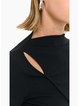 Staple the Label Alexi Assym Detail Midi Dress