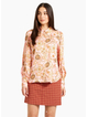 Tuesday Label Casino Top Pink Medallion