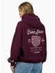 All About Eve BAKE SHOP HOODIE WINE