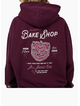 All About Eve Bake Shop Box Hoodie - Wine