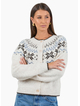 Among The Brave Shetland Oat Marle Fairisle Cardigan