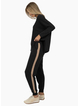 Humidity Contrast Merci Pant - Charcoal / Latte