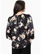Leila + Luca LORENZA BLOUSE-INK BLOOM