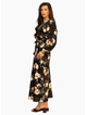 Leila + Luca MONACO DRESS-INK BLOOM