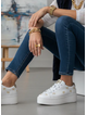 Minx LOVE KNOTS Sneaker - White/Gold