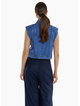 SASS BETH TAYLORED PANT-NAVY