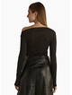 FATE + BECKER  Sora Studded Top Black