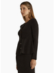 SASS Vale Peplum Cardigan Black
