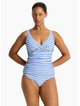 Sea Level Amour Cross Front Multifit Tankini with High Waisted Pant