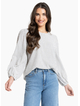 Seeking Lola BRILLIANCE BLOUSE-STRIPE
