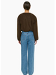 Staple the Label Alaric Cropped Jacket - Chocolate