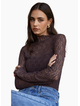 Among The Brave Giving Chocolate Lace Long Sleeve