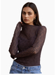 Among The Brave Giving Chocolate Lace Long Sleeve