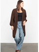Antler Livvi Cardi - Chocolate