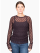 Antler Splice Layer Top - Raisin