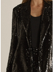 FATE + BECKER  RAYNE Blazer - Black Sequin